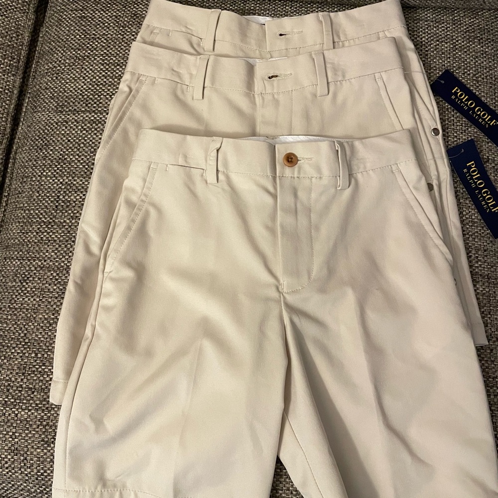 3 pair boys Polo shorts
